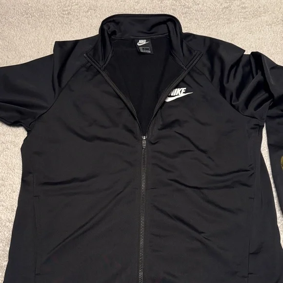 🖤 NWOT Men’s Nike Full-Zip Tracksuit – Black, Size L - Picture 14 of 16
